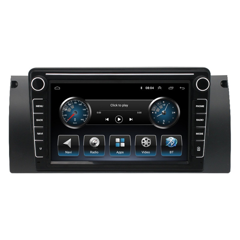 Aplicable a la máquina todo en uno de la navegación GPS de la radio del jugador MP5 de la navegación en pantalla grande de BMW E39 Android mp3mp4