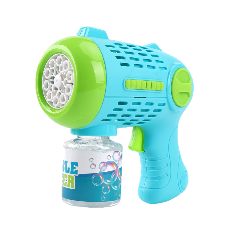 Nueva máquina de burbujas circular automática para niños, espuma porosa de mano, juguetes para niños y niñas, venta caliente transfronteriza al por mayor