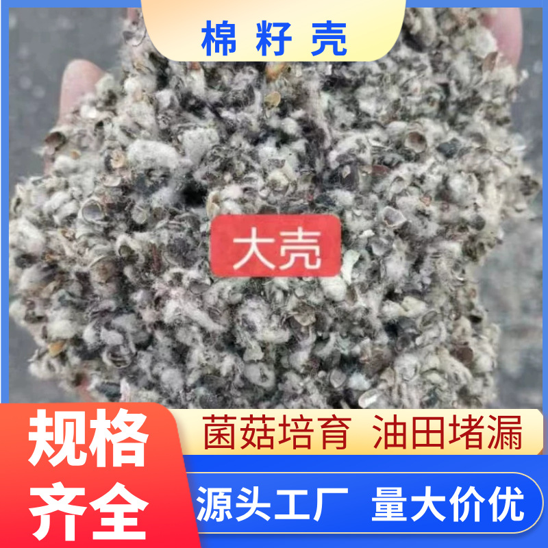 厂家供应棉籽壳菌类种植棉籽壳大壳中壳小壳油田堵塞用棉籽壳现货
