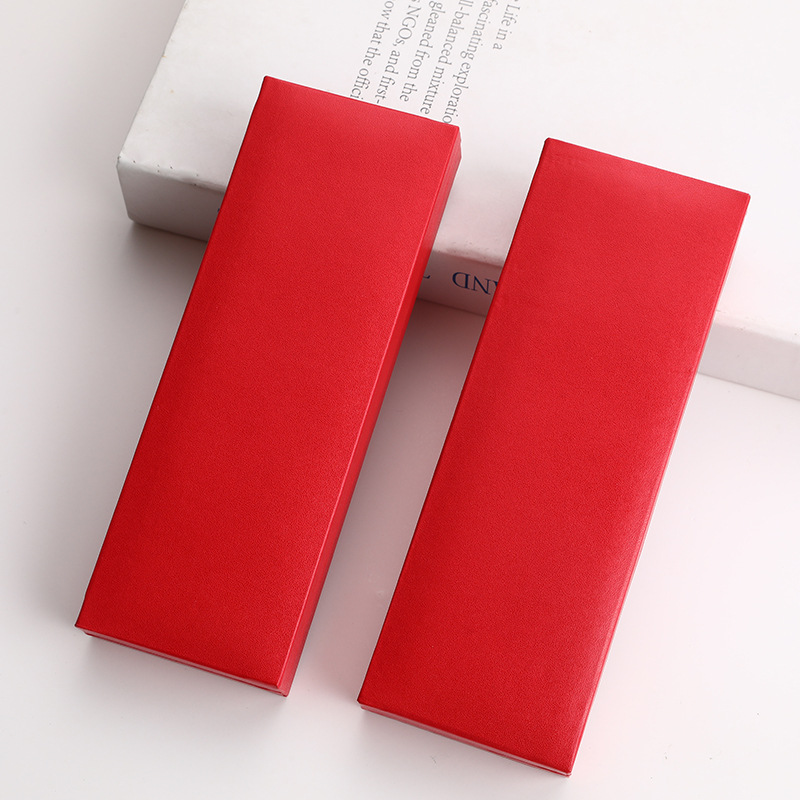 Caja de regalo de stock impresión comercial personalizada caja de papelería publicitaria embalaje de regalos caja de embalaje de bolígrafo