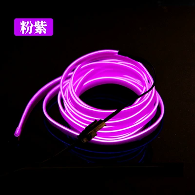 Line Door Gap Car El Lamp — Panel (Dashboard) işıqlandırması - purple