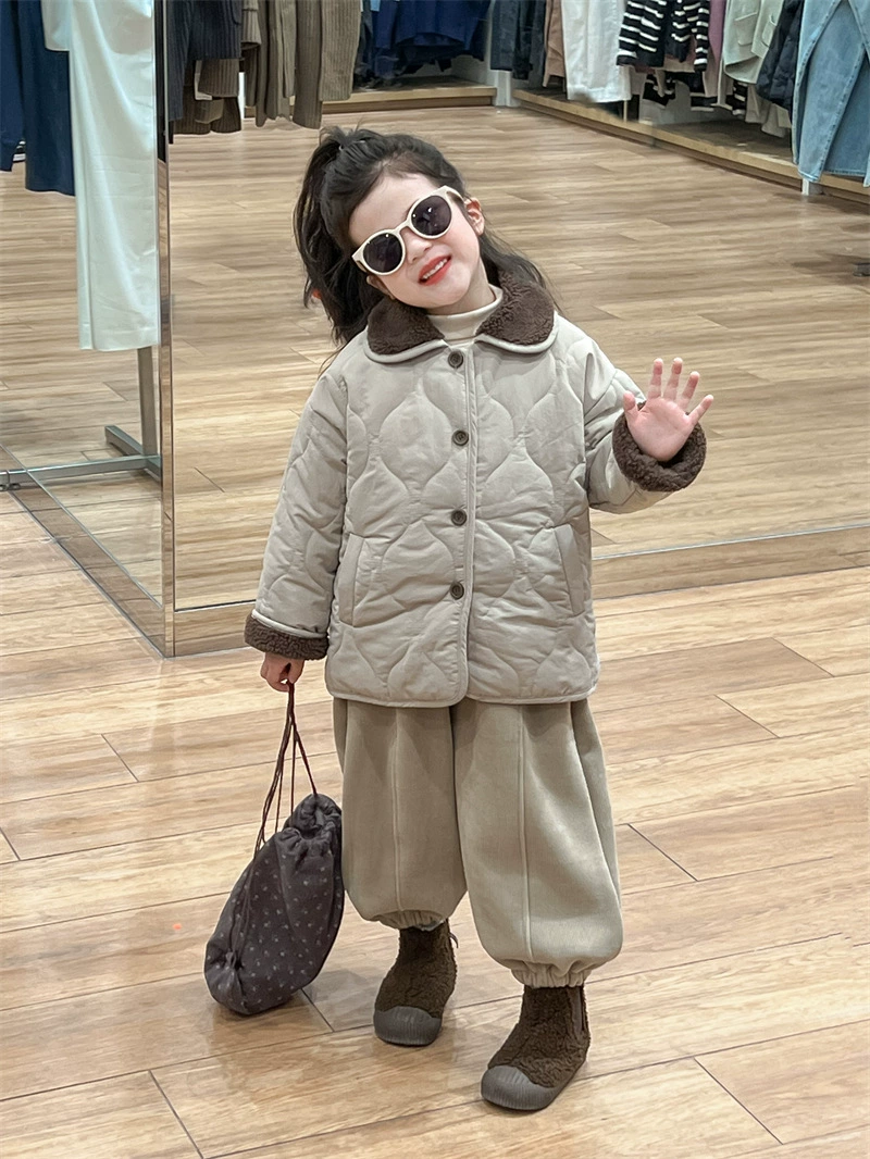 Тёплая цветная детская зимняя куртка-бомбер для мужчин и женщин, корейский стиль