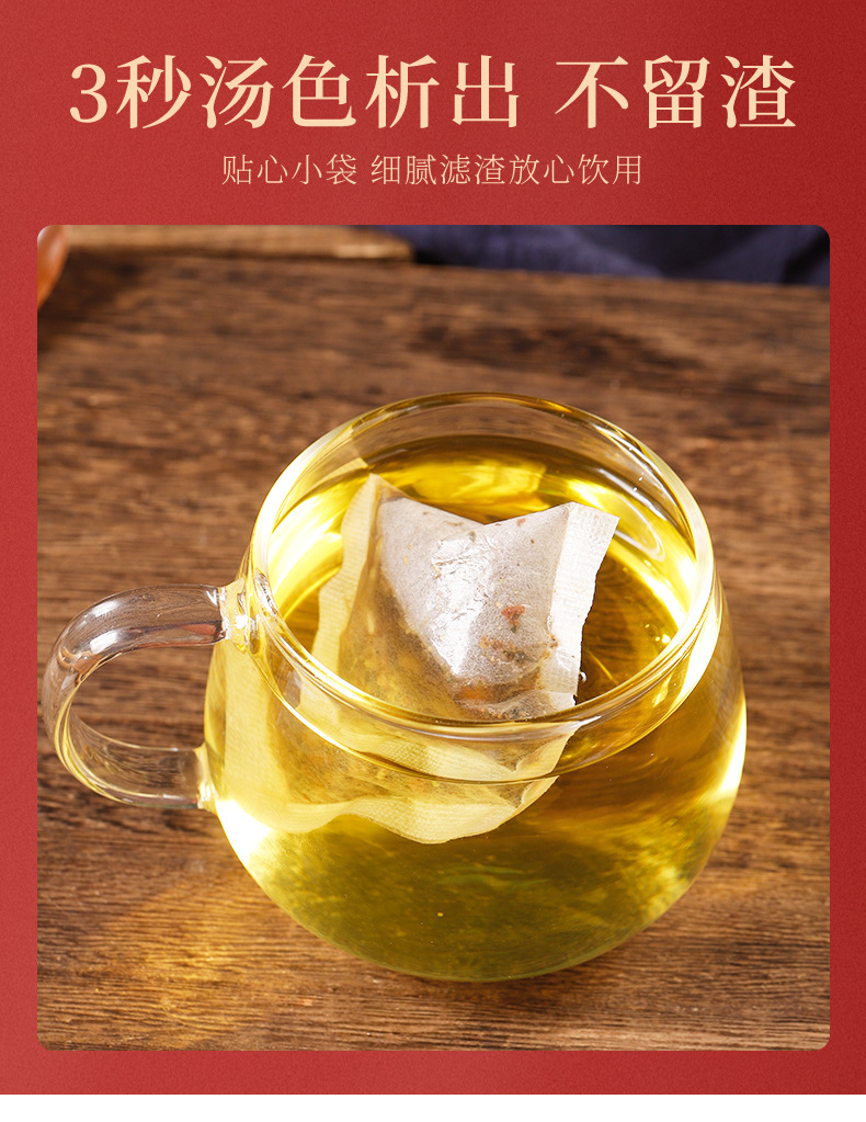 Coix Seed Winter Melon Lotus Leaf Tea Bag 150g 30 Bags Sugar Free Cold Brewed Wellness Tea specifications