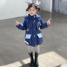 朱迪兔子警官羽绒服2025新款洋气儿童冬季小女孩甜美卡通加厚外套