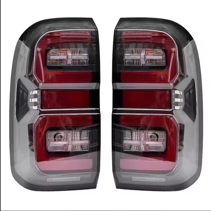 Adaptable al conjunto de la luz trasera del cañón de la Gran Muralla, la cubierta de la luz trasera del cañón de la Gran Muralla, la caja de la luz de freno de marcha atrás izquierda y derecha de la pickup