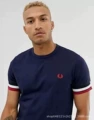 Navy Blue White Red