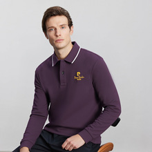 【带标正品包邮】皮尔卡丹100%纯棉休闲T2025秋季男士商务polo衫