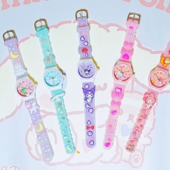可愛卡通兒童手錶三麗鷗小學生手錶高顏值石英表男孩女孩watch