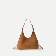 【叶童同款垂耳包】Fabrique新款纳帕牛皮真皮/绒面Hobo女包Duomo
