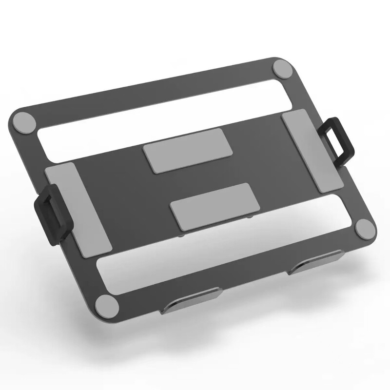 Universal Computer Monitor Stand Laptop Stand Tray Desktop Heightening Rack Mechanical Arm Tray with Spring Clip