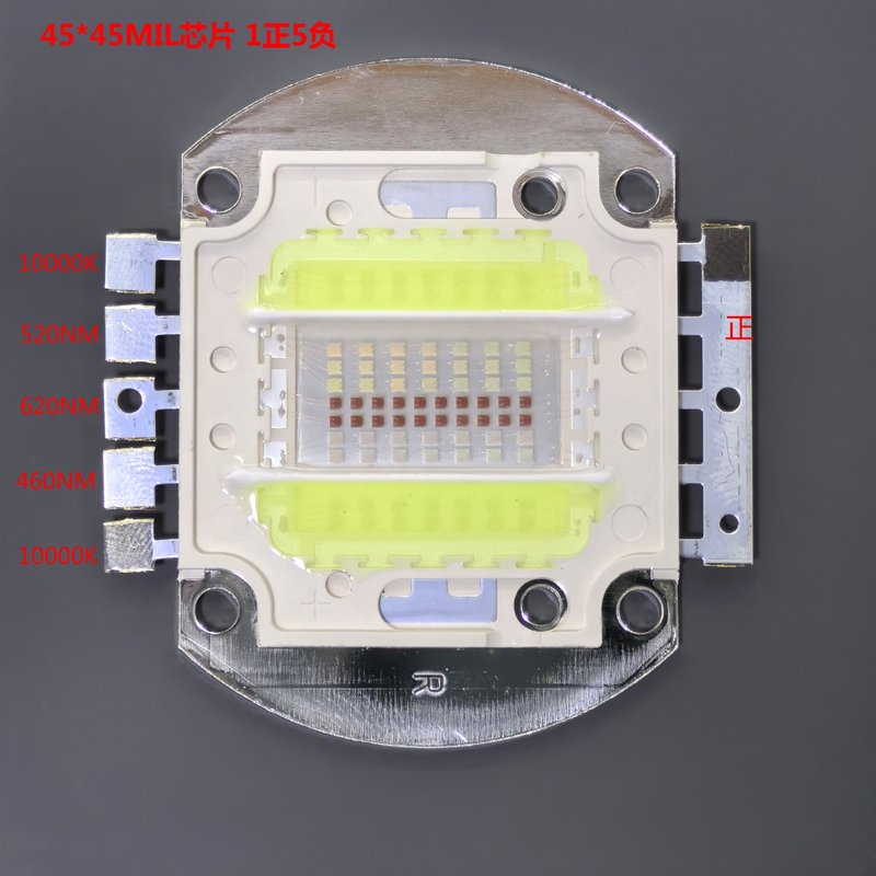 50W60W70W 100 ワット明るい色水族館光源ランプビーズ水槽水生植物 LED 海水アロワナサンゴランプ|undefined