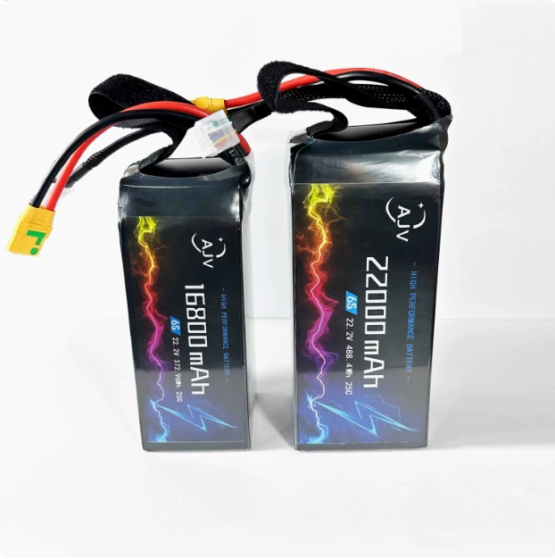 AJV 6S 16800 дрон для защиты растений в обучающей промышленности 25C обучающая машина с литиевой батареей 22000 мАч