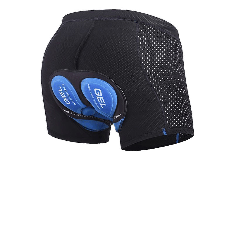 Pantalones de ciclismo de montaña de silicona gruesas para hombres pantalones cortos de carretera secado rápido equipos de bicicleta de cuatro estaciones