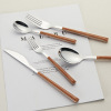 Tableware stainless steel, set, dessert fruit fork, wholesale