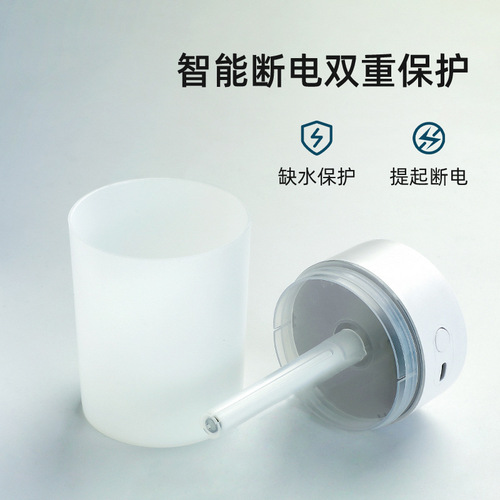 Cross-border new humidifier USB spray colorful night light silent humidification bedroom home mini air purifier