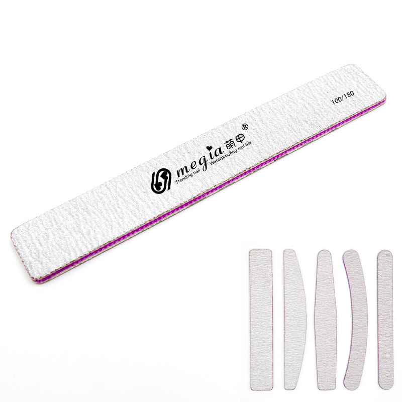 Archivos de uñas personalizados archivos de manicure fuente fábrica de herramientas de manicure muestras personalizadas de acuerdo con los requisitos