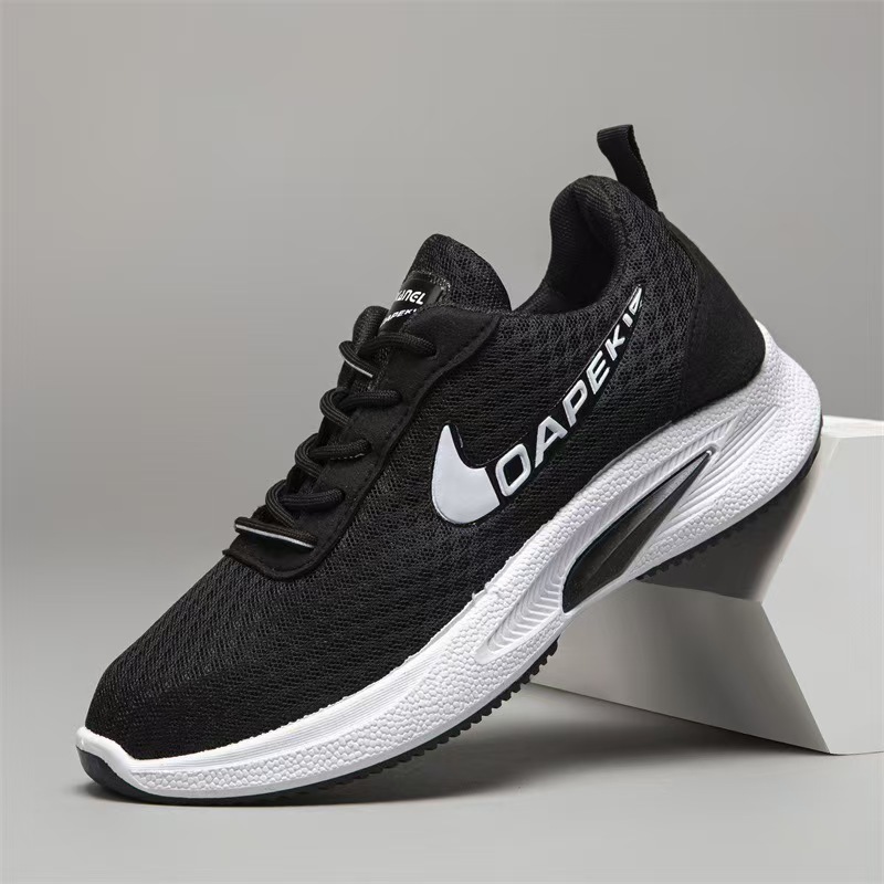 2024新款春夏秋季新款网面运动鞋透气耐磨潮鞋休闲鞋时尚休闲新款