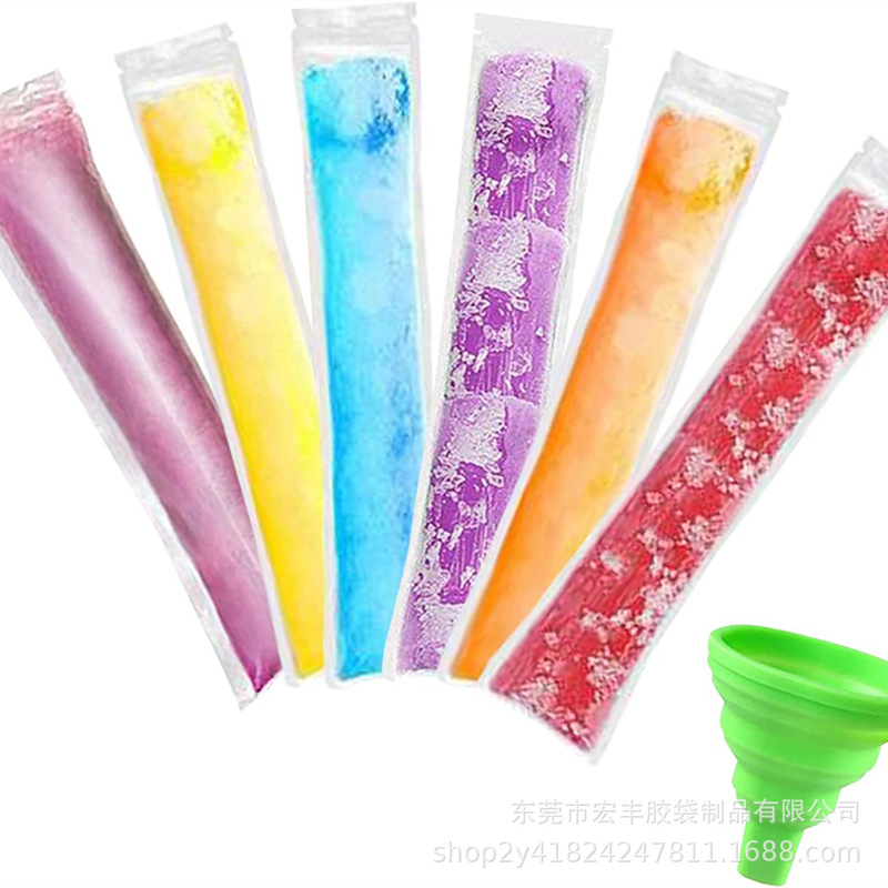 DIY Popsicle Bag Crushed Ice Stick Bag Homemade Popsicle Bag Disposable Popsicle Mold Ice Grids Household Food Grade DIY Popsicle Bag Crushed Ice Stick Bag Homemade Popsicle Bag Disposable Popsicle Mold Ice Grids Household Food Grade