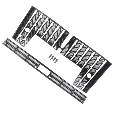 Automobile anti-insect net: snap-on installation, no-disassembly accessories, modification