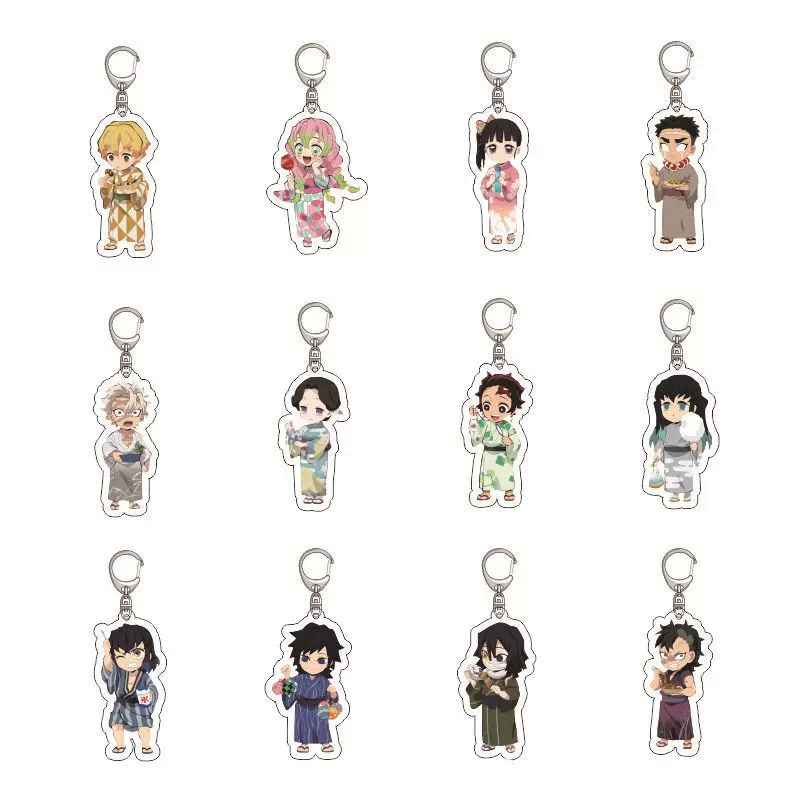 Acrylic keychain, creative accessory, pendant