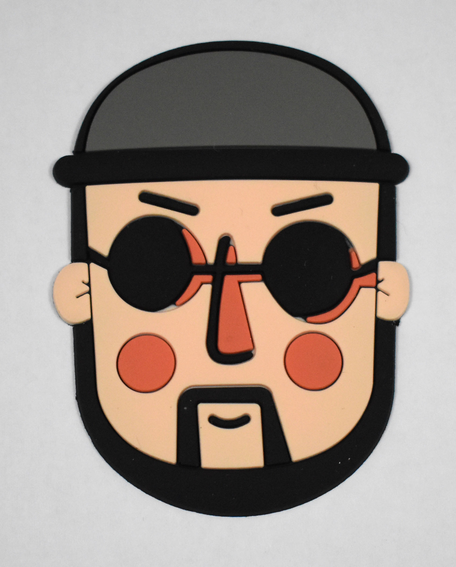 Cartoon brooch PVC