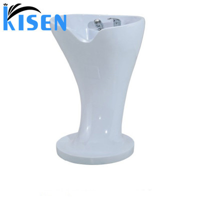 美容美发洗头盆陶瓷洗头盆发廊洗头盆白色立式冲水用洗头盆冲头盆|ms