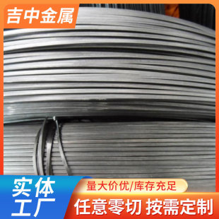 工厂定制任意零切扁丝 扁钢丝 异型钢丝 0.5*3异型钢丝扁钢丝-阿里巴巴