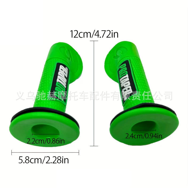 Motorcycle Handlebar Rubber Grips, Universal Anti-Slip Throttle Grip, Motorcycle Power-Assisted Grip, Electric Vehicle