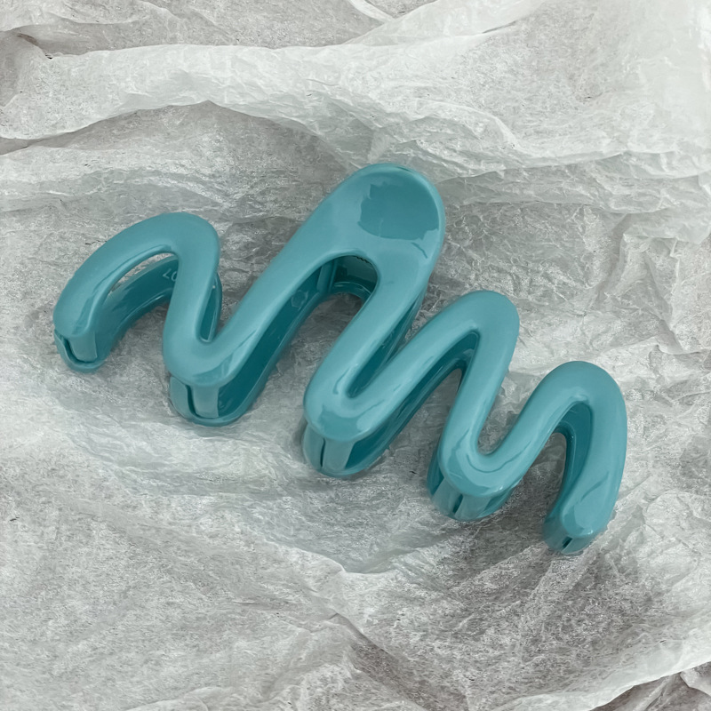 Gran clip de tiburón esmerilado acrílico simple horquilla tocado volumen gran horquilla de alto grado accesorios para el cabello al por mayor