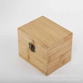 方形带锁扣收纳包装木盒 家居茶具收藏包装礼品盒 玉器收纳盒