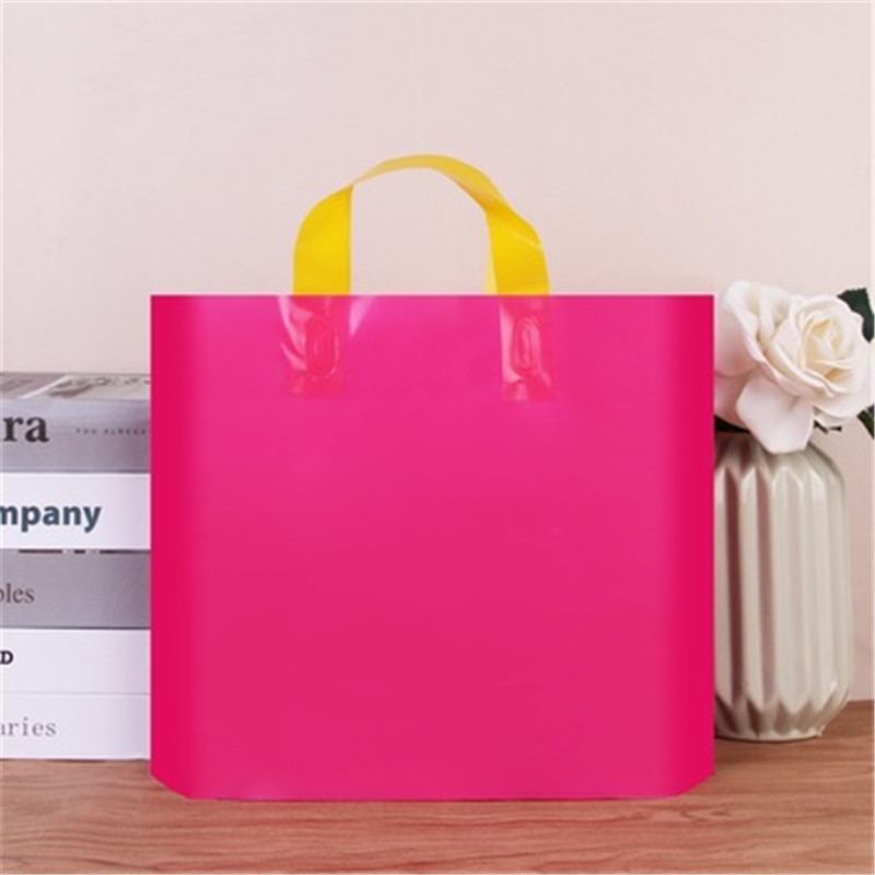 Bolsa de plástico simple engrosada tienda de ropa para niños bolsa caja de zapatos bolso maquillaje bolsa de regalo bolsa de logotipo de embalaje