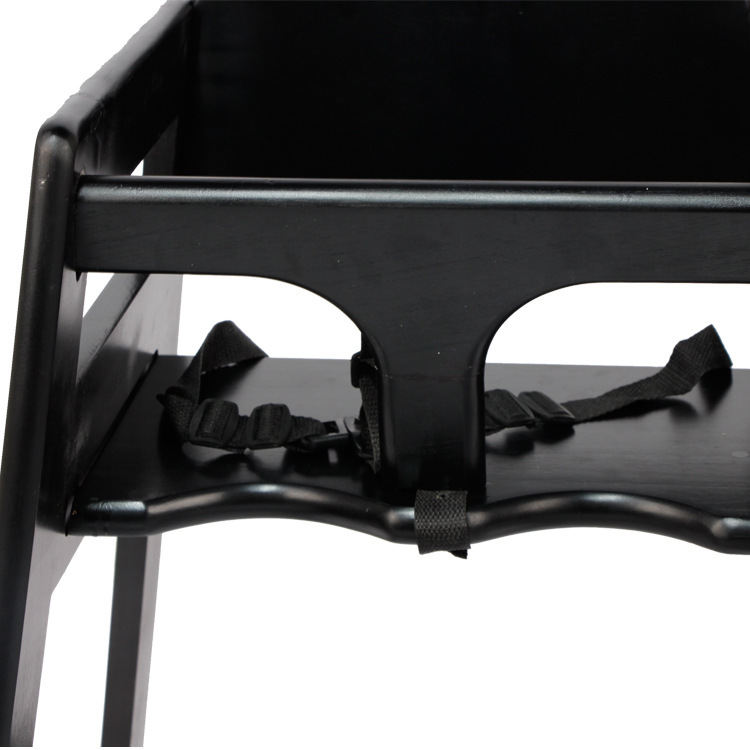 Silla de comedor para bebés de madera maciza silla de comedor para niños domésticos silla de comedor para bebés de madera silla de comedor para bebés apilada