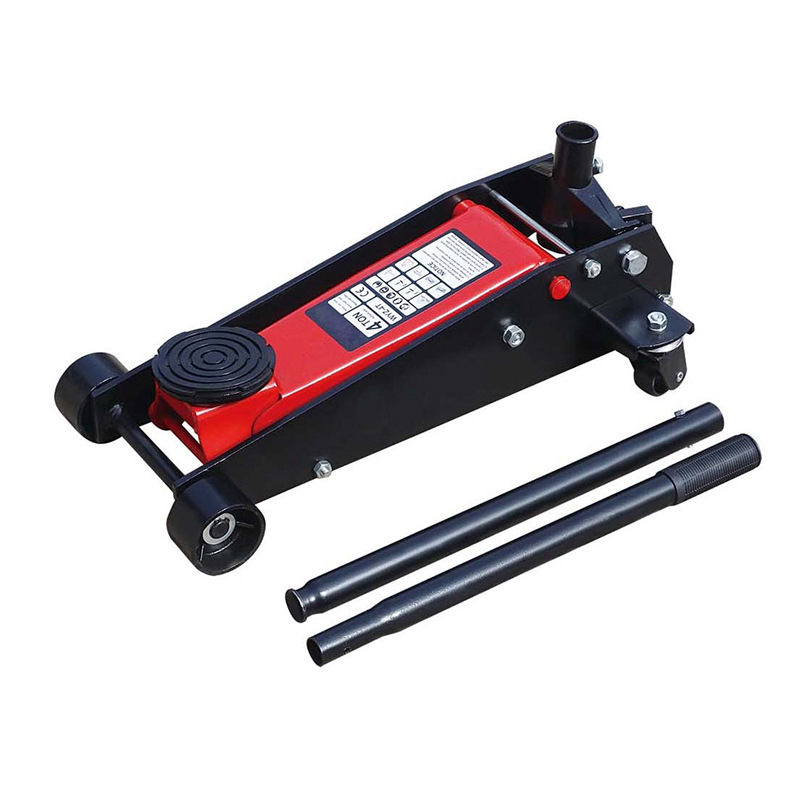 Gato hidráulico horizontal de 2T y 4T de presión de aceite para coches, cambio de neumáticos, carga pequeña, reparación de automóviles de 3 toneladas, SUV todoterreno, sedán, de manivela