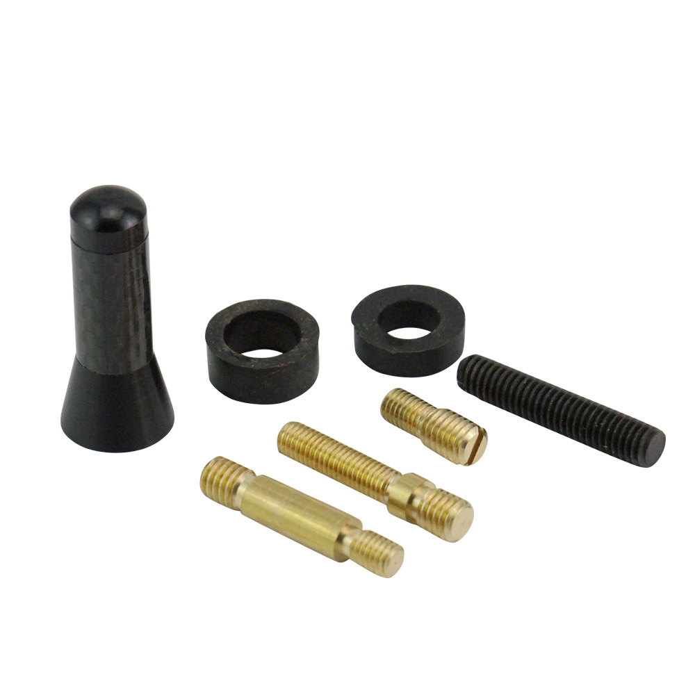 Carbon Fiber Car Antenna3.5cm Carbon Fiber Car Short Antenna Black Car Decorative Antenna Direct From