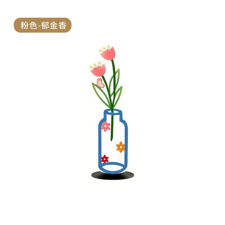 Planta de hierro forjado, decoración del gabinete de comedor, nicho de alta calidad, decoración de escritorio de la sala de estar, regalo personal image 13