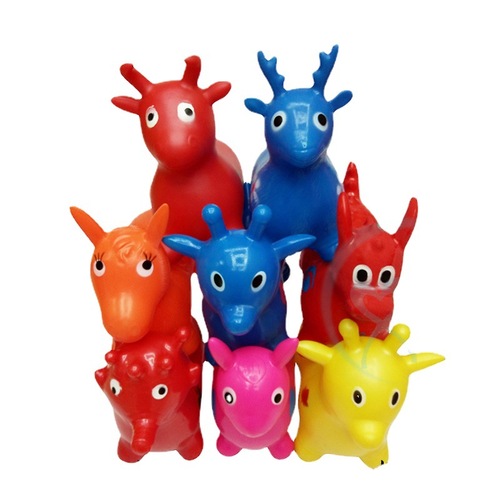 Small inflatable bouncy animal PVC mini bouncy horse children's inflatable small animal wholesale