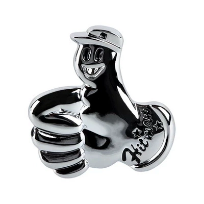 Cross-Border Hot-Selling Car Modified Wiper Ball Finger Wiper Personalized Gesture Wiper Funny Car Wiper Silver (Other Automotive Exterior Supplies) - silver-thumbs-up-gesture