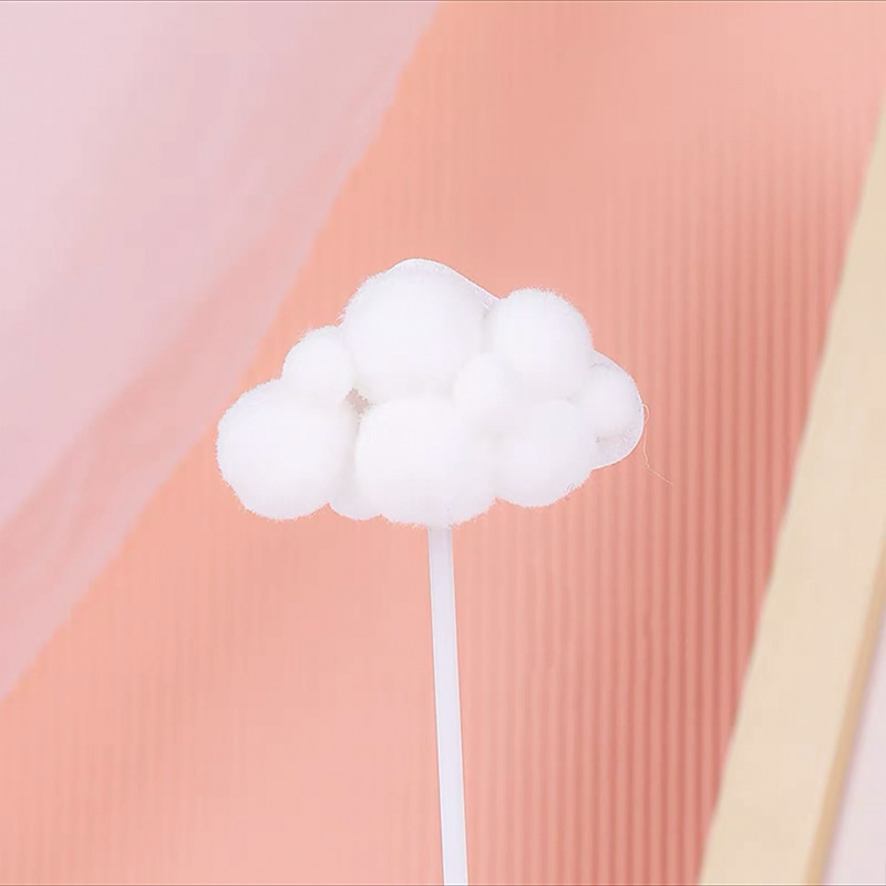 짧은 구름 흰색 10