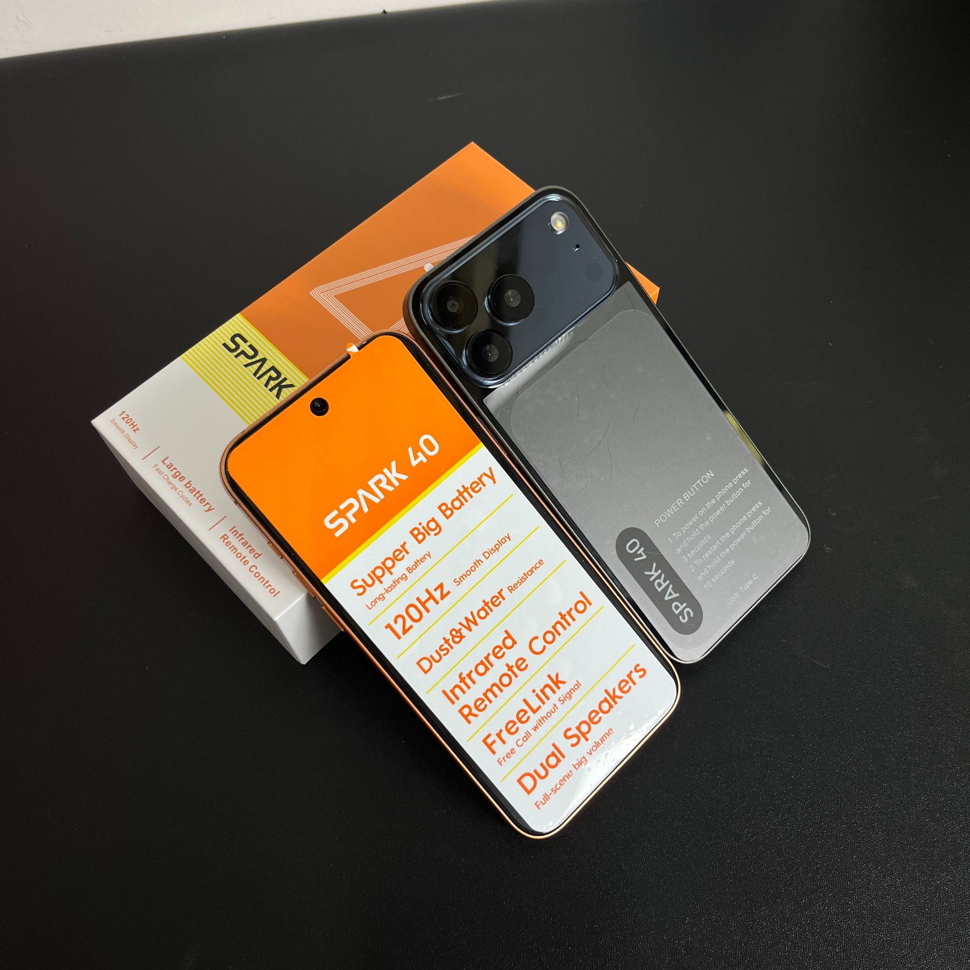 New Spark 40 High-definition Screen Android 7.3inch Smartphone,...