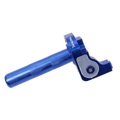 Motorcycle Cnc Visual Motorcycle Handle Cover - blue