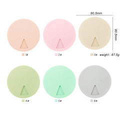 Portable sealed silicone pill box, seven-day food-grade medicine divided pill box, portable travel one-week pill box