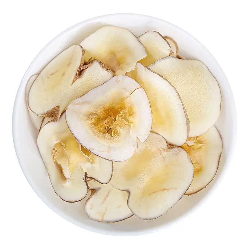 Hai Di Coconut Slices 500g Dried Sea Coconut Chips for Herbal Tea and Dessert Soup in use