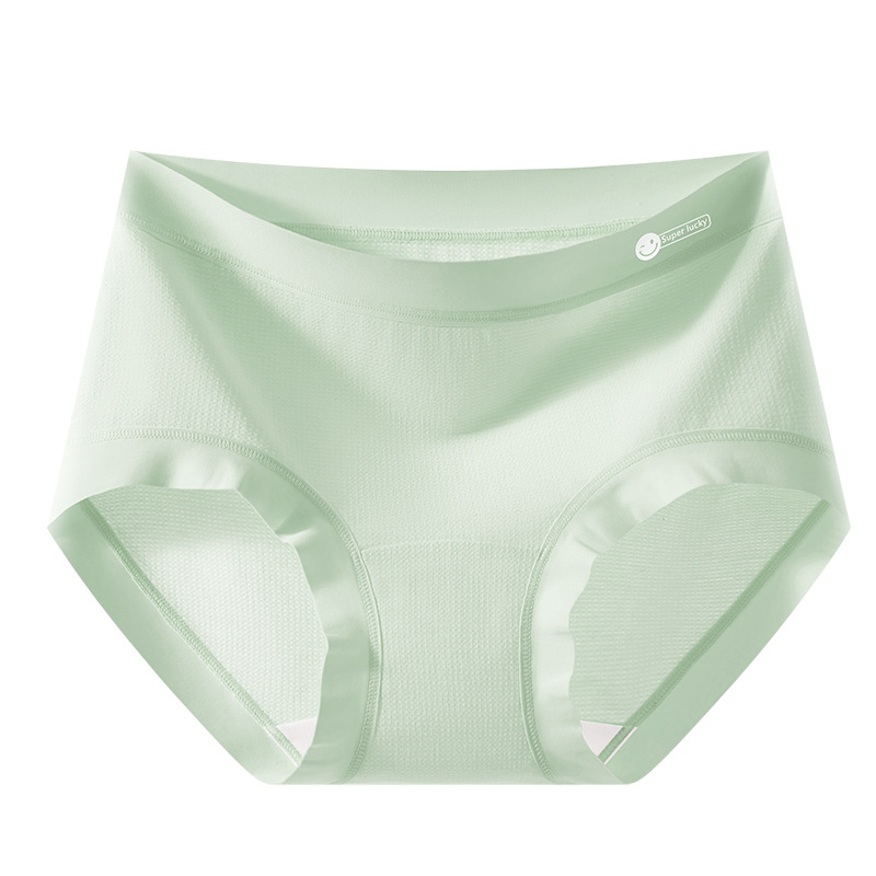 Entrepierna alargada 10A entrepierna antibacteriana entrepierna de algodón puro agujero de ventilación 100,000 agujeros transpirables algodón suave anti-clip cadera calzoncillos de mujer