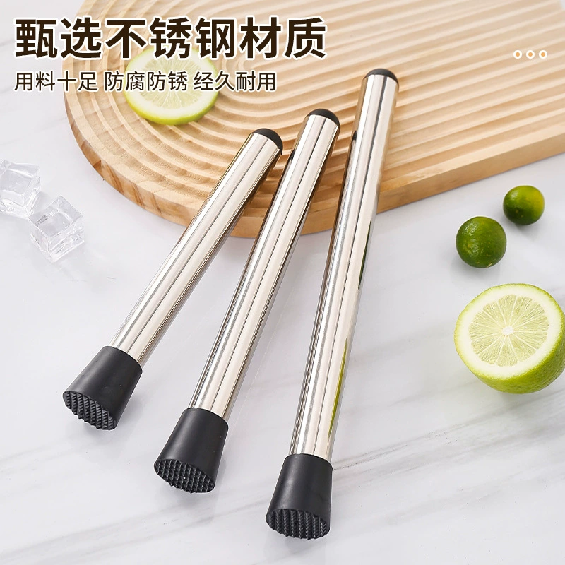 Палочка для сока, палочка для дробленого льда, ручной молоток для лимона, палочка для сока, чашка-шейкер, чайный напиток, молоток для фруктового льда из нержавеющей стали, еда
