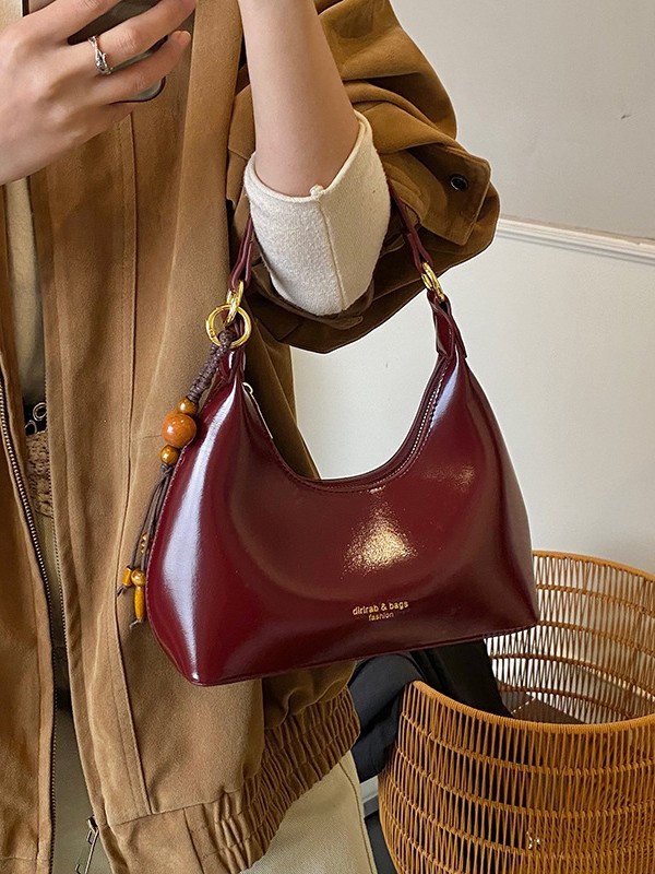 Moda de cera de cuero pulsera bolso de brazalete para mujeres 2026 venta en caliente transfronteriza nueva sensación de lujo ligero bolso de hombro