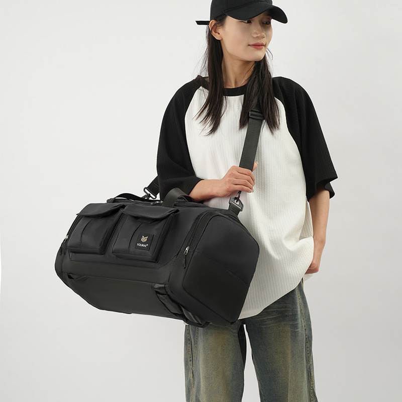 Nueva bolsa de almacenamiento de viaje de negocios de viaje de viaje de corta distancia de gran capacidad, deportes al aire libre, natación y humedad, bolsa de fitness, bolsa de yoga