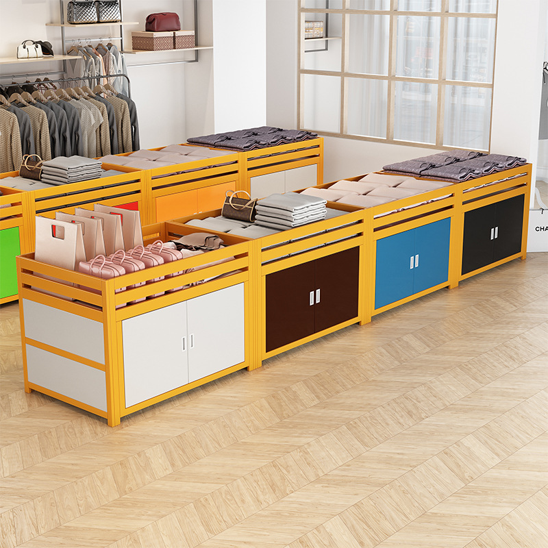 包邮服装店促销车甩货车超市花车货架特价车售柜展示架促销台组装