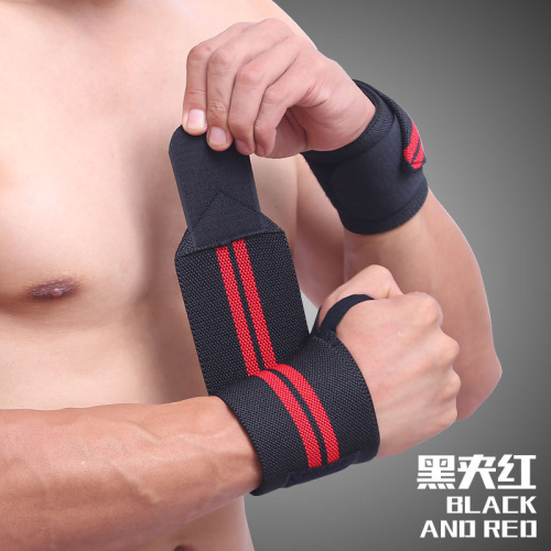 Wholesale fitness assistance band strength strap wrist guard exercise weightlifting parallel bar assistance winding assistance protective equipment
