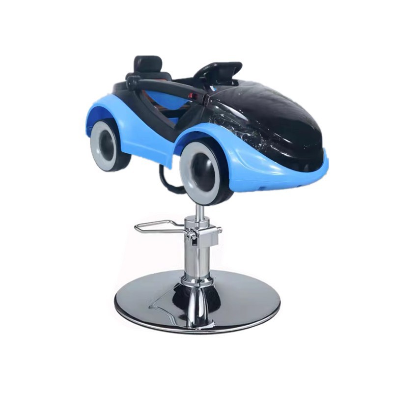 Silla de peluquero para niños peluquería especial asiento de coche de dibujos animados ajustable MP3 música Silla de peluquería juguete de dibujos animados