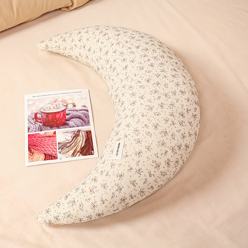 Almohada en Forma de Luna para Piernas de Peluche image 13